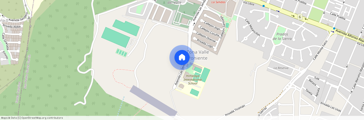 Avenida Las Sendas, Zona Valle Poniente, San Pedro Garza García, Nuevo León, 66233, México