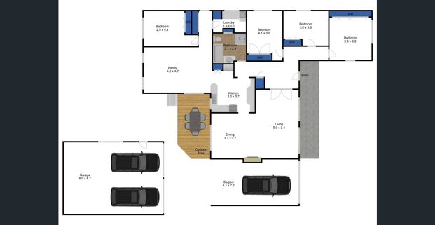 FOUR BEDROOM HOUSE - Photo 1