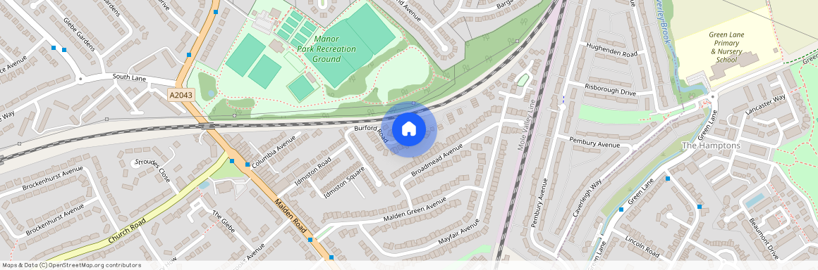 Burford Road, Worcester Park, Surrey, KT4