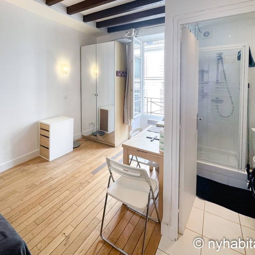 Logement à Paris, Location meublée - Studio T1 - Grands Boulevards, Canal Saint Martin - Gare du Nord - Gare de l'Est (PA-4288) - Photo 1