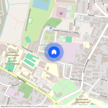 os. Konstytucji 3 Maja, Sulechów, Sulechów, zielonogórski, lubuskie