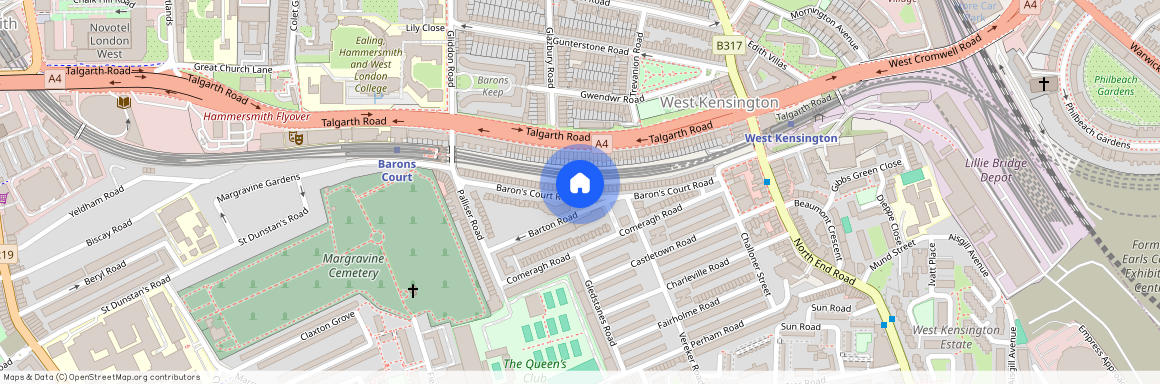 Barons Court Road, W14 9DU