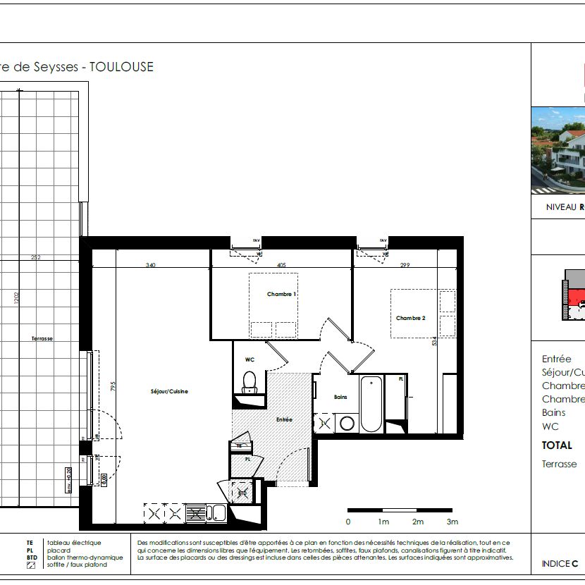 Appartement 3 pièces - Photo 2