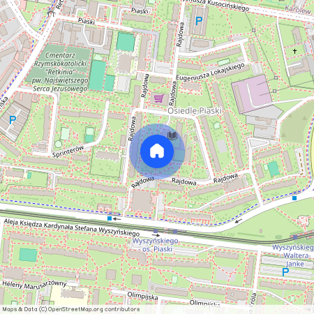 Łódź, Polesie, Retkinia, Wyszyńskiego