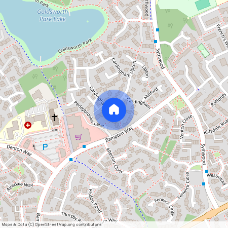 Trenance, Woking, Surrey, GU21