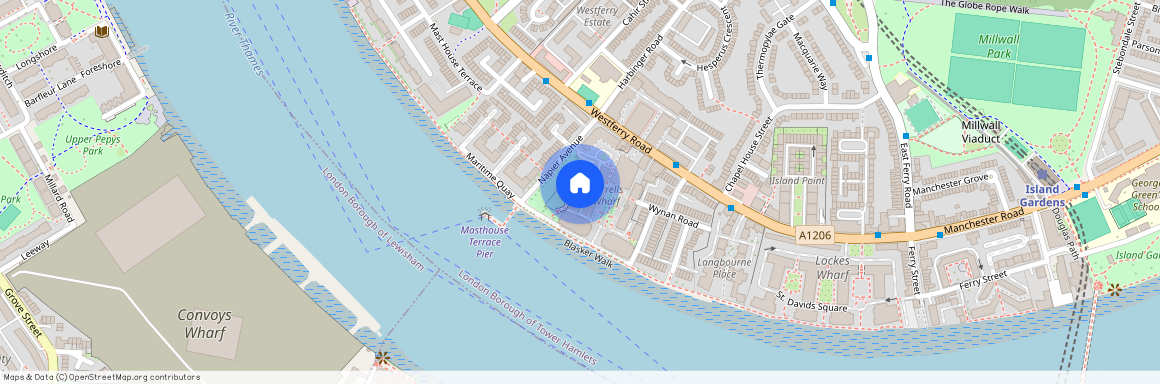 Burrells Wharf Square, London, E14