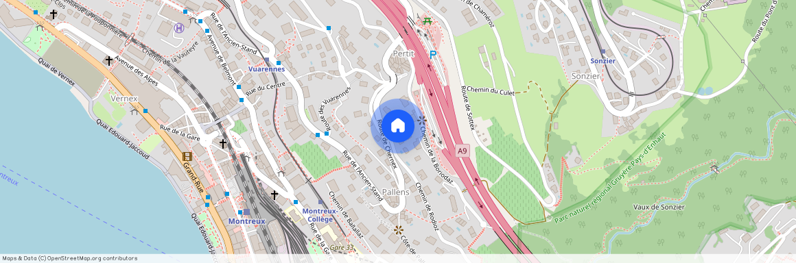 Chemin de Rodioz 1a, 1820 Montreux