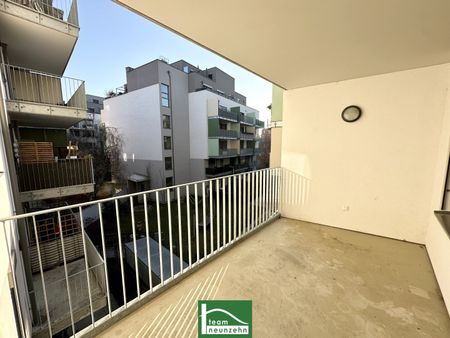 Tolle Neubau-Wohnung mit großem Innenhof-Balkon nahe S-Bahn Jedlersdorf, Straßenbahn 26 und SCN! Einbauküche inkludiert - Foto 5