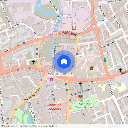 Bubbling Well Square, Wandsworth Town, SW18