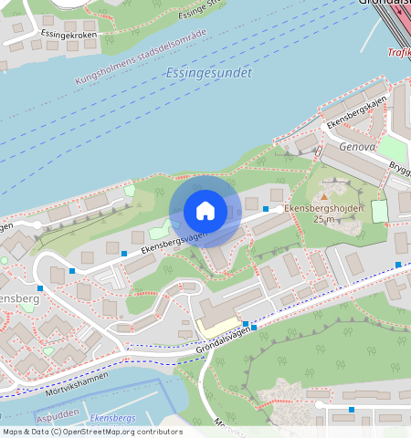 Ekensbergsvägen **, Gröndal