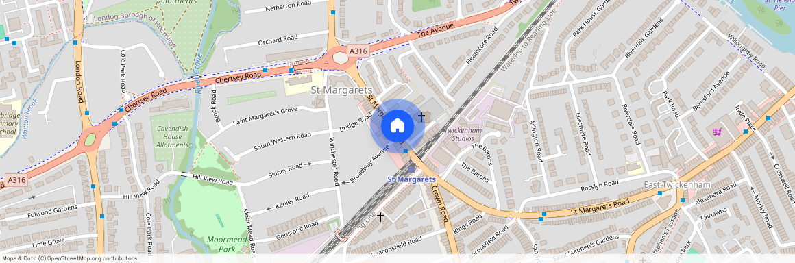 St. Margarets Road, Twickenham, TW1