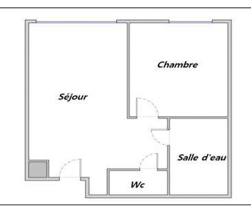 Location Appartement 2 pièces 23m² - Photo 6