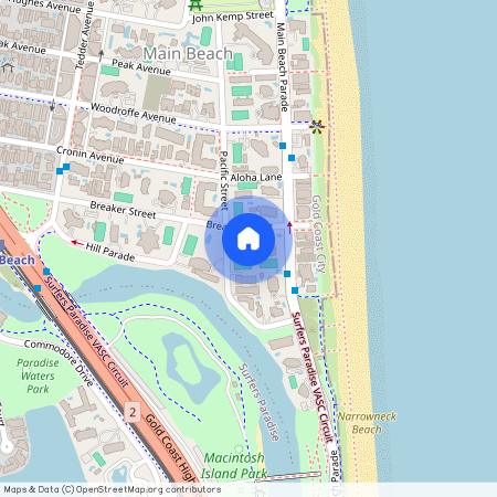 3/15 Pacific Street, Qld 4217, Main Beach