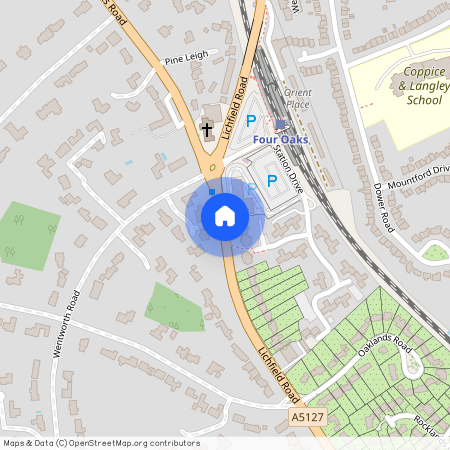 Lichfield Road, Sutton Coldfield, West Midlands, B74