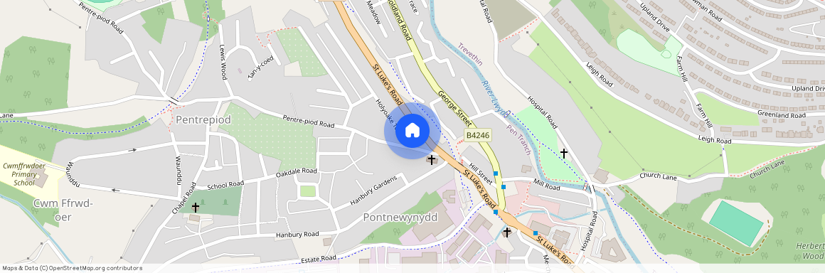 St. Lukes Road, Pontnewynydd, NP4