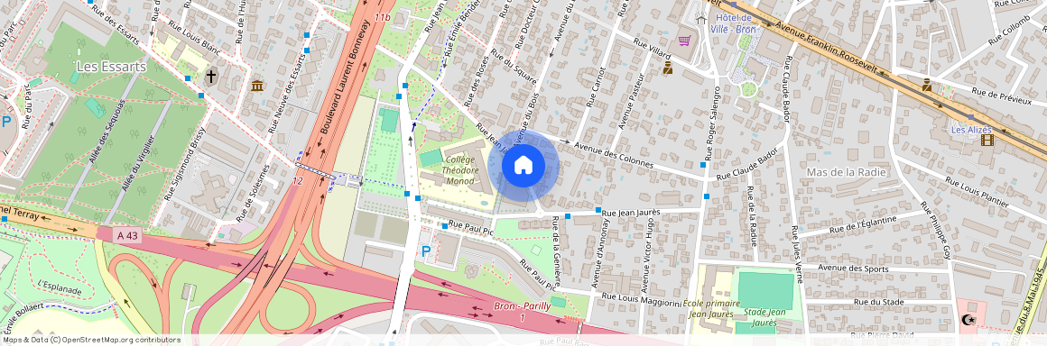 Rue Jean Jaurès, Francja, Bron