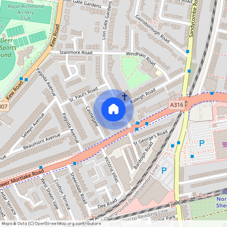 Lower Mortlake Road, Richmond, TW9, London