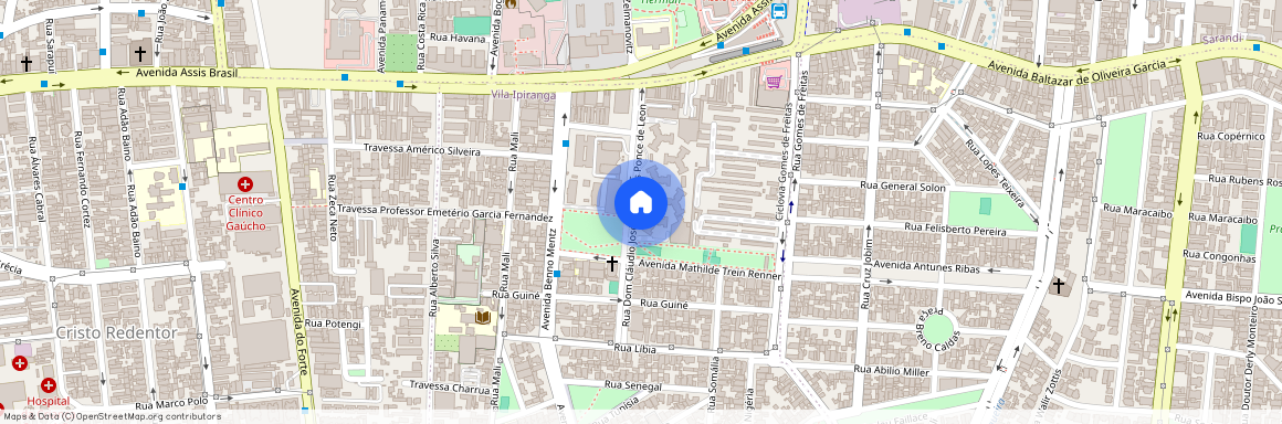 Avenida, DOM CLAUDIO JOSE GONCALVES PONCE DE LEAO, 240, Vila Ipiranga, Porto Alegre