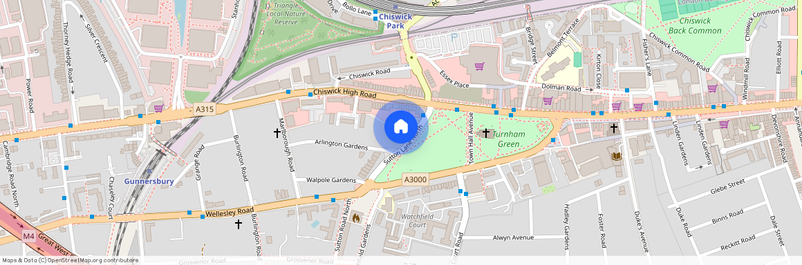 Arlington Park Mansions, Sutton Lane North, W4