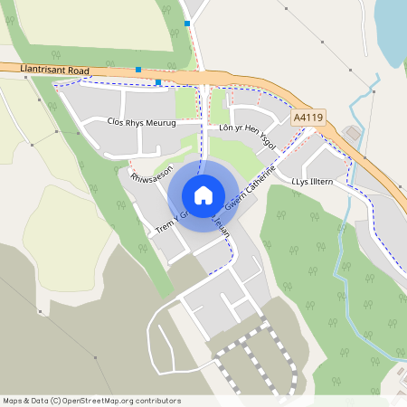 Rhodfa Ieuan, Capel Llanilltern, CF5