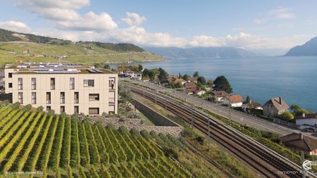 Appartement neuf de 2 pièces dans un cadre de vie exceptionnel à Cully - Foto 2