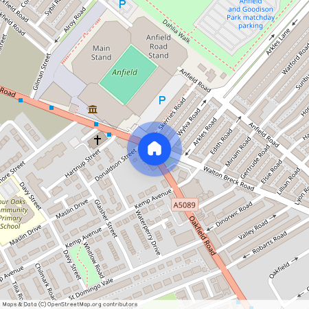 Oakfield Road, Walton, Liverpool, L4