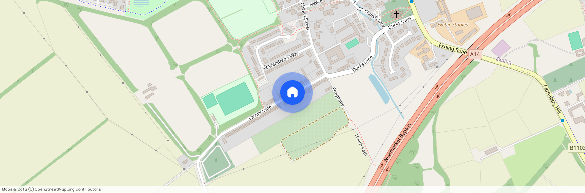 Laceys Lane, Newmarket, CB8