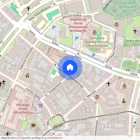 Feliksa Nowowiejskiego 32, Poznań, Centrum