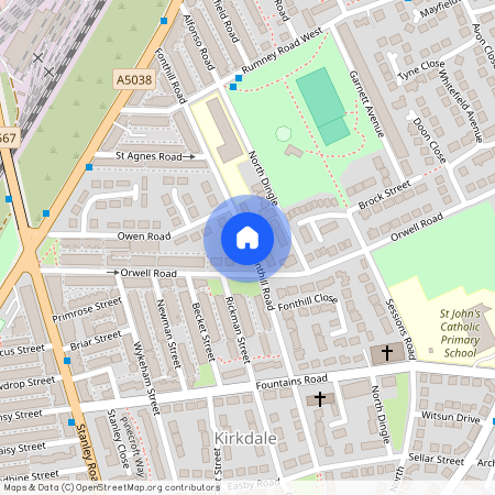 Fonthill Road, Liverpool, Merseyside, L4