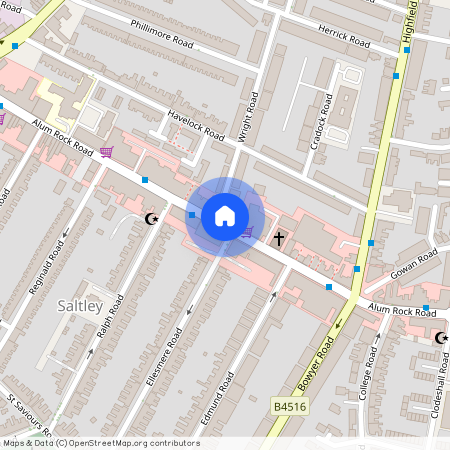 Bridge Road, Alum Rock, Birmingham, B8