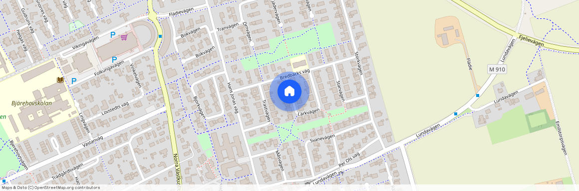 Lärkvägen, Bjärred