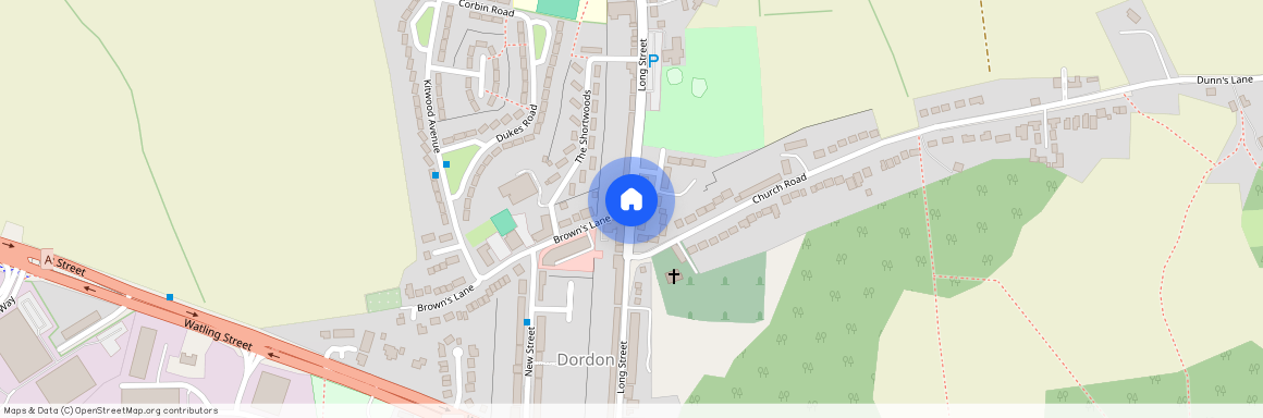 Long Street, Dordon, Tamworth