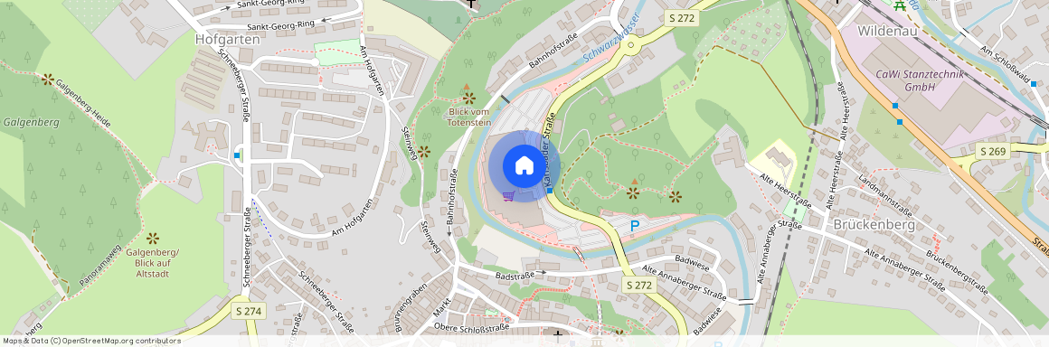 Karlsbader Straße 2, 08340 Sachsen - Schwarzenberg (Erzgebirge)