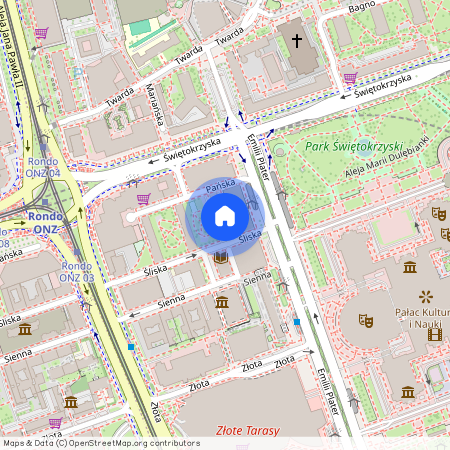 Śródmieście, ul. Pańska, Warszawa