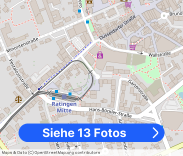 Moderne 3-Zimmer-Wohnung mit EBK in Top-Lage von Ratingen-Mitte - Foto 1