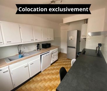 Chambre meublé -Appartement meublé de type 5 pour COLOCATION - Photo 1