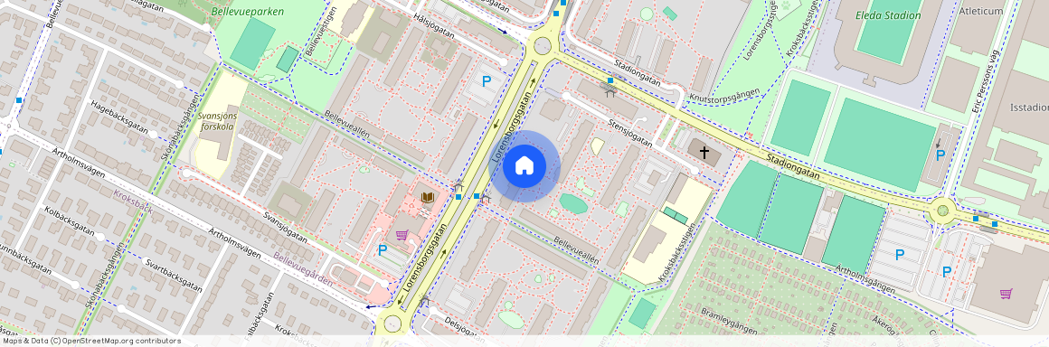 Stensjögatan 56, Bellevuegården