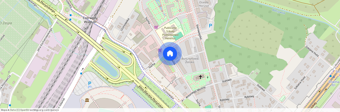ul. Sucha, Letnica, Gdańsk, pomorskie