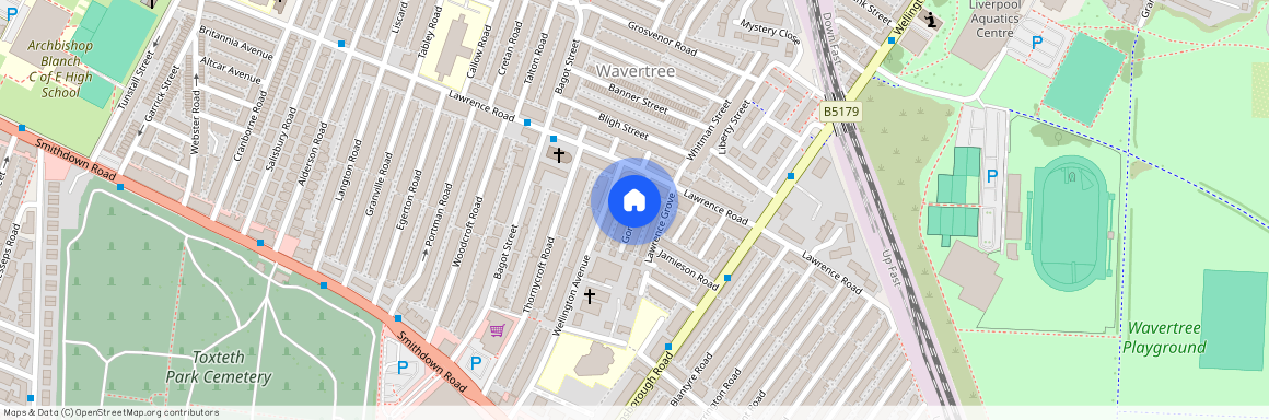 Gordon Street, Liverpool, Wavertree