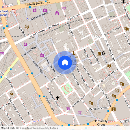 Marshall Street, Soho, W1F