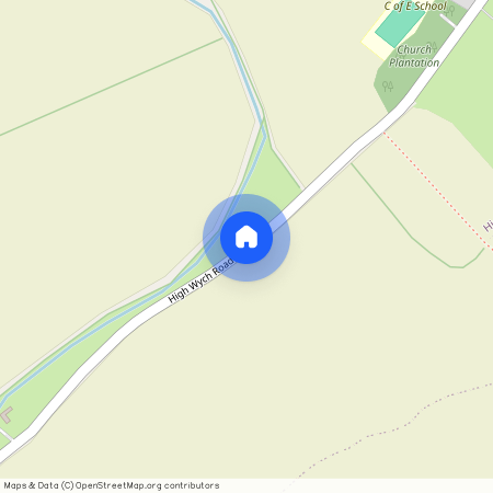 High Wych Road, High Wych, Sawbridgeworth, Hertfordshire, CM21