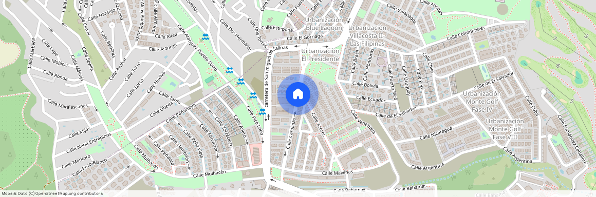 Las Filipinas, Orihuela