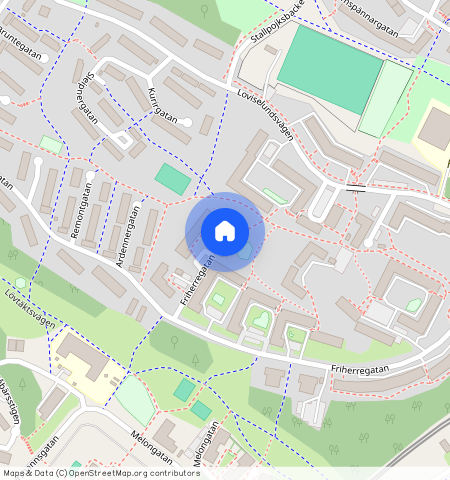 Friherregatan, Hässelby