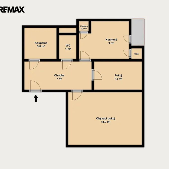 Útulný byt blízko centra - Fotografie 1