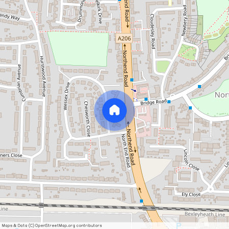 Wessex Drive, Erith, Kent, DA8