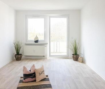 2-Raum-Erdgeschosswohnung mit Balkon nahe Parkanlage - Photo 1