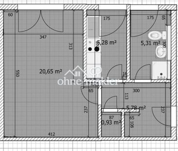 Super geschnittenes 1 Zimmer Appartment in Plaidt - Photo 1