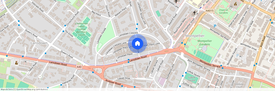 Lansdown Walk, Cheltenham, Gloucestershire, GL50