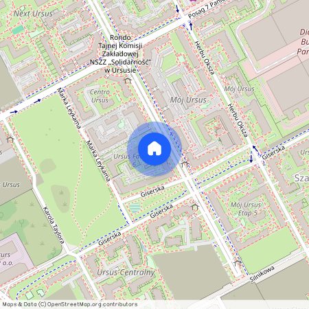 Edwarda Habicha, Szamoty, Ursus, Warszawa, mazowieckie