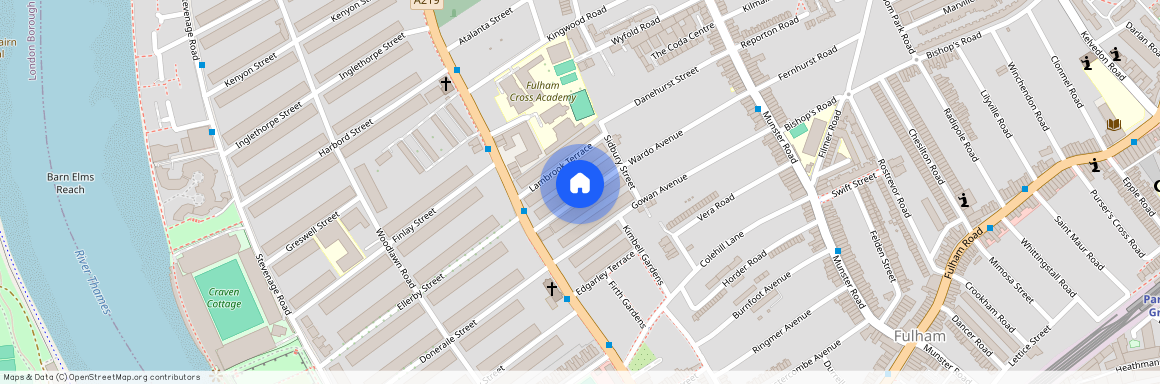 Fulham, SW6 6RD, London